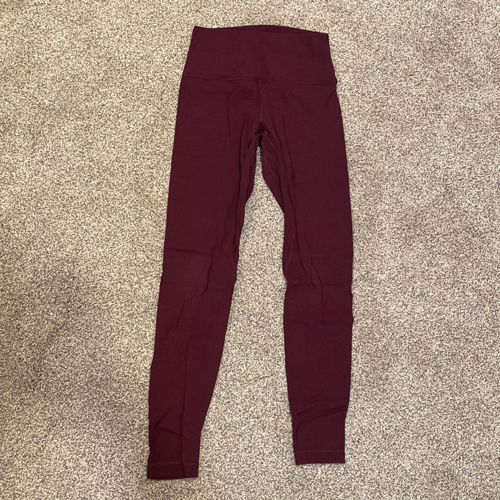 Lululemon align size 6 full length leggings cassis